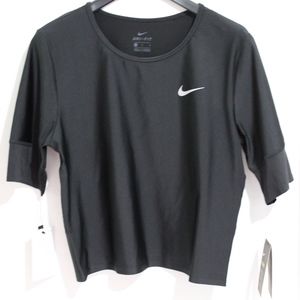 NWT Nike Power Dri-Fit Black Top Women's Large